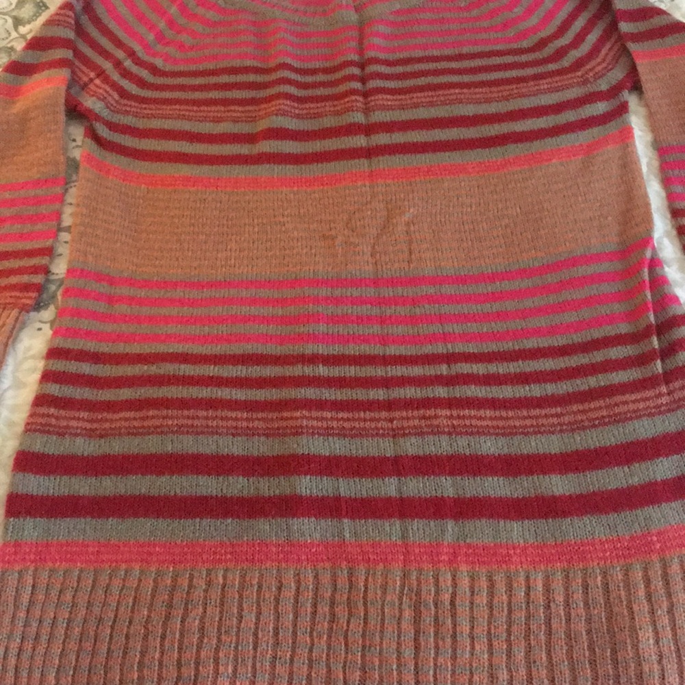 Canyon River Blues Large Tunic Sweater Fall Color